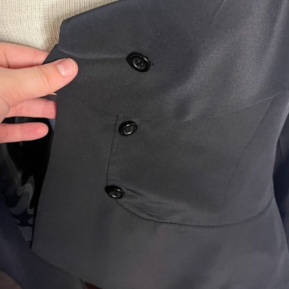 Neiman Marcus Black Silk Evening jacket - Picture 6 of 7